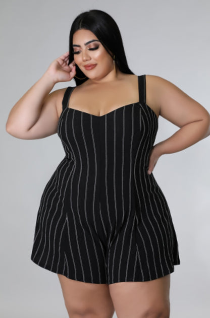 Show Off Your Curves Romper(Plus Size) - Laine Collection